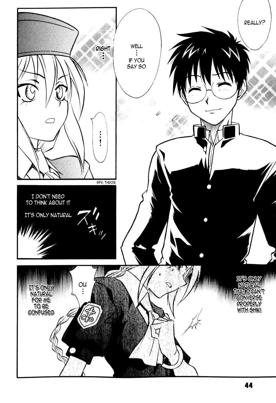 Read Melty Blood chapter 6 image 7 on Lezhin