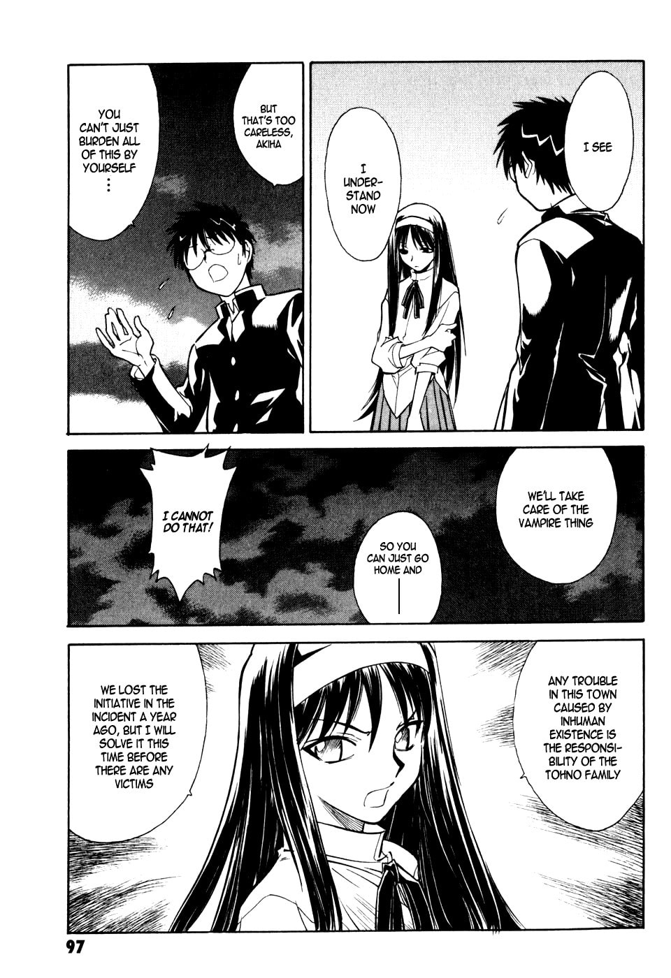Read Melty Blood chapter 7 image 20 on Lezhin