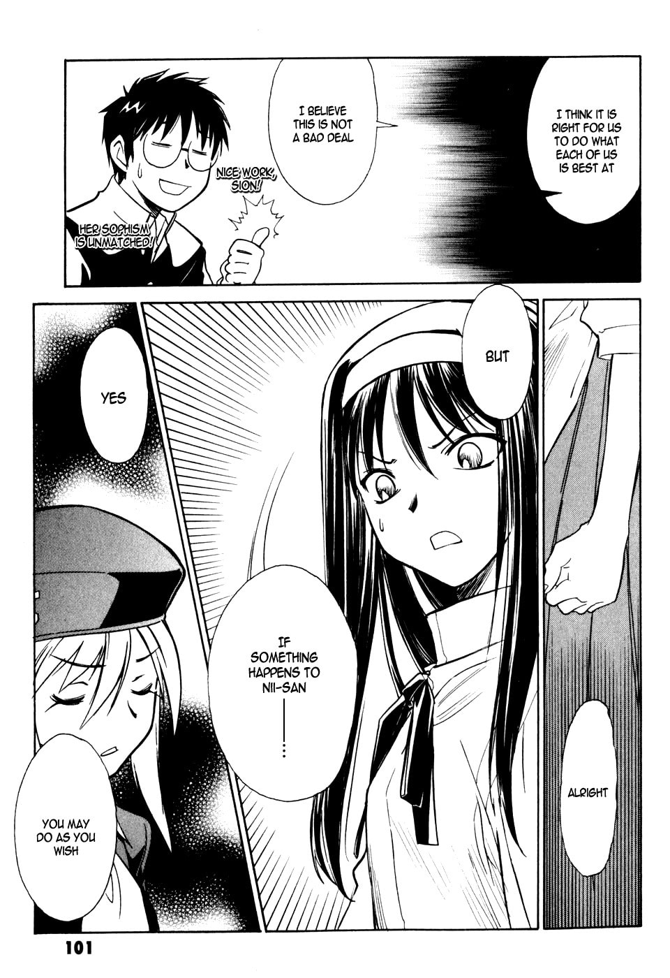 Read Melty Blood chapter 7 image 24 on Lezhin