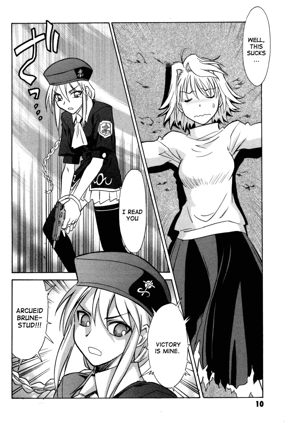 Read Melty Blood chapter 9 image 11 on Lezhin
