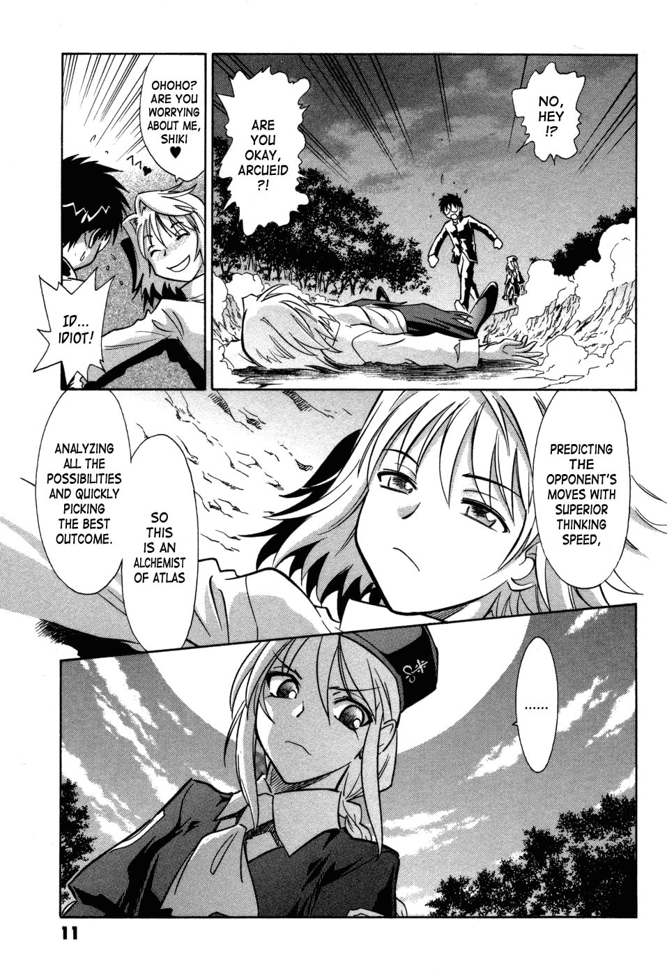 Read Melty Blood chapter 9 image 12 on Lezhin