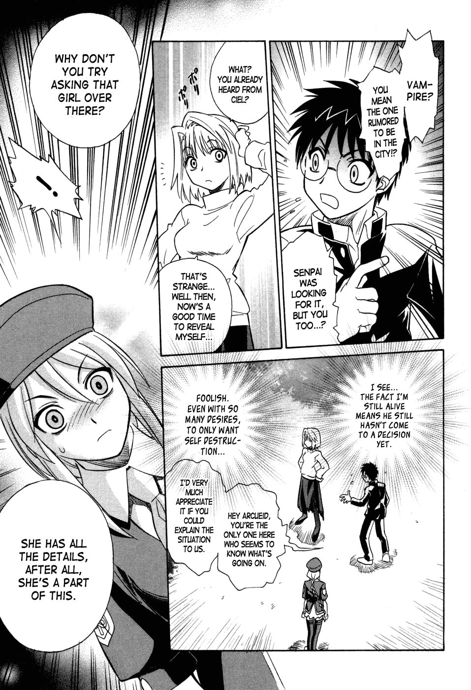 Read Melty Blood chapter 9 image 22 on Lezhin