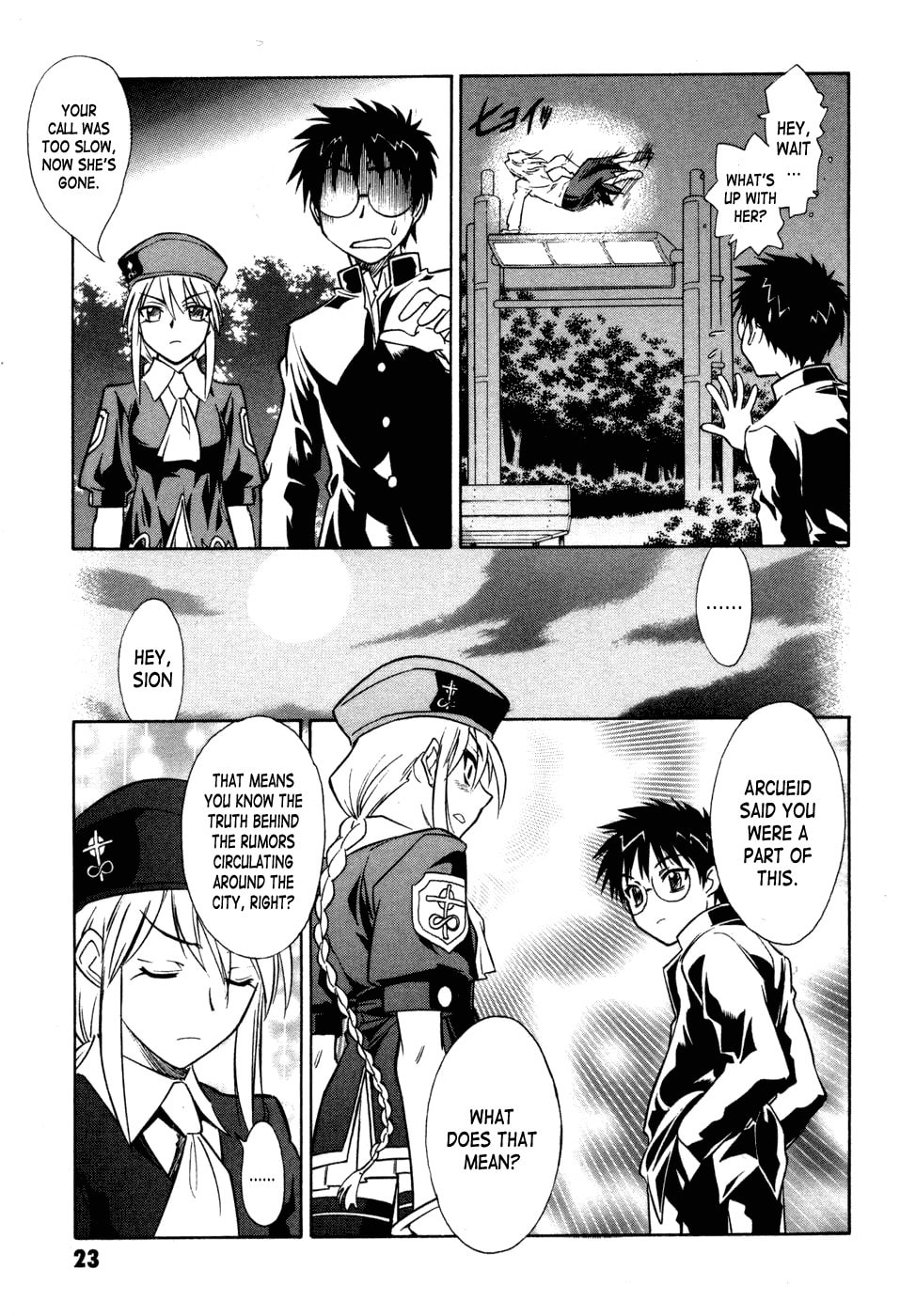 Read Melty Blood chapter 9 image 24 on Lezhin