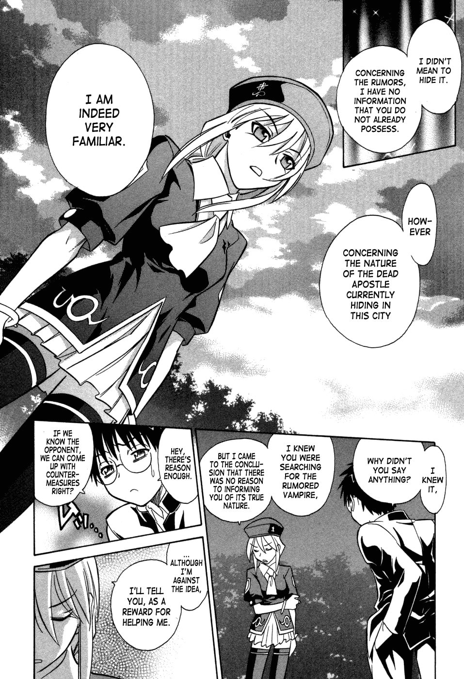 Read Melty Blood chapter 9 image 25 on Lezhin