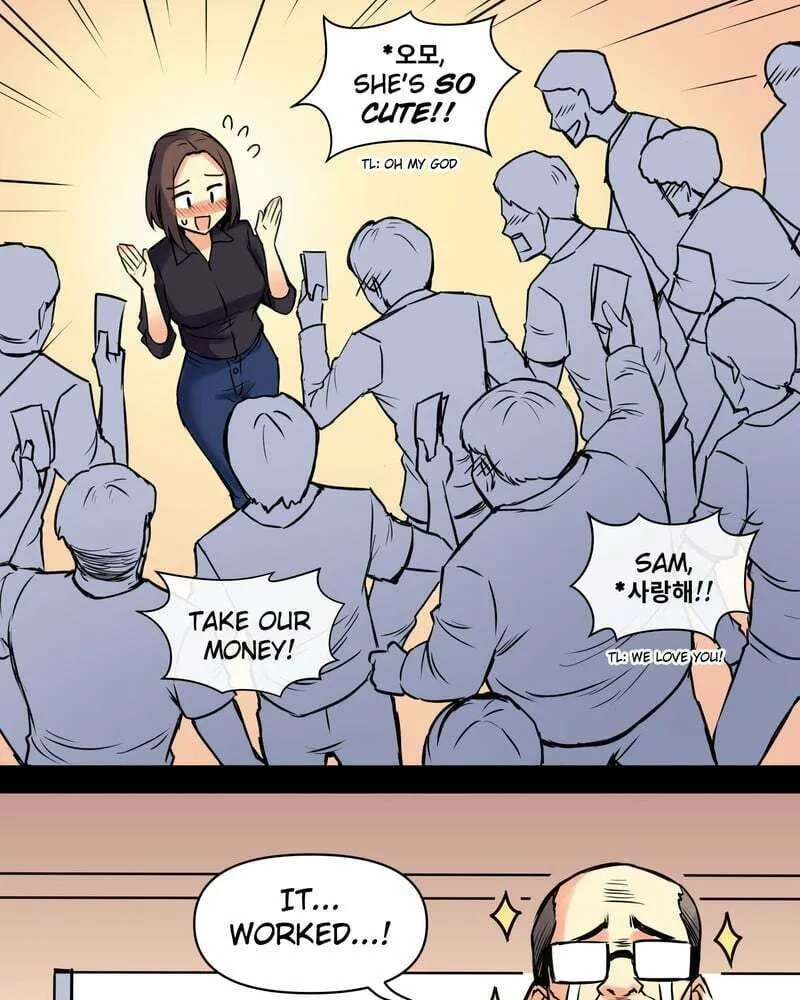 Read Meme Girls (Colored) chapter 105 image 7 on Lezhin