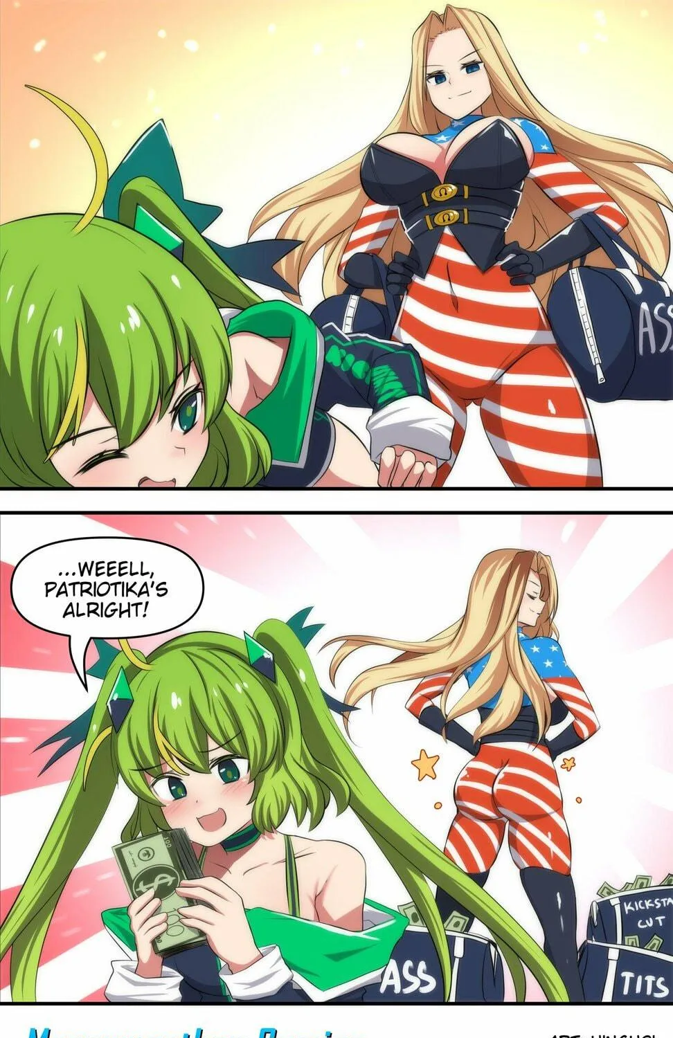 Read Meme Girls (Colored) chapter 121.5 image 3 on Lezhin