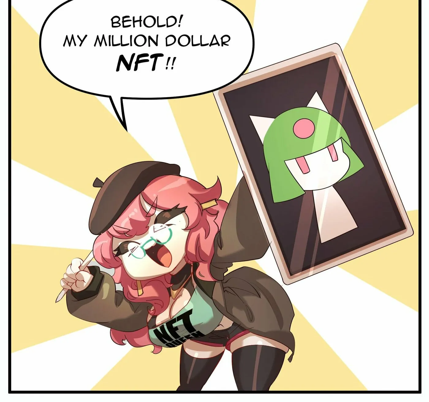 Read Meme Girls (Colored) chapter 141.5 image 1 on Lezhin