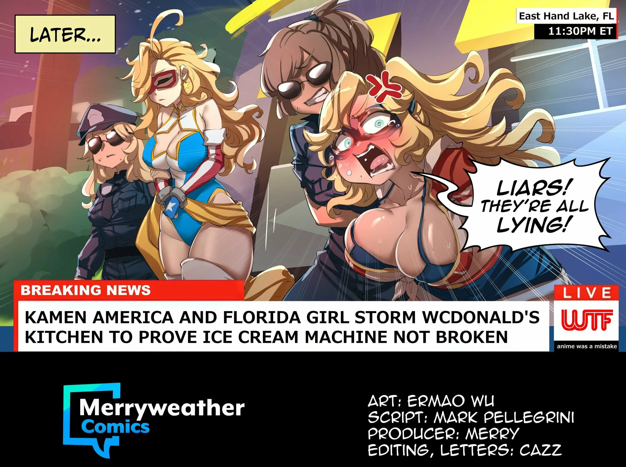 Read Meme Girls (Colored) chapter 155.4 image 6 on Lezhin