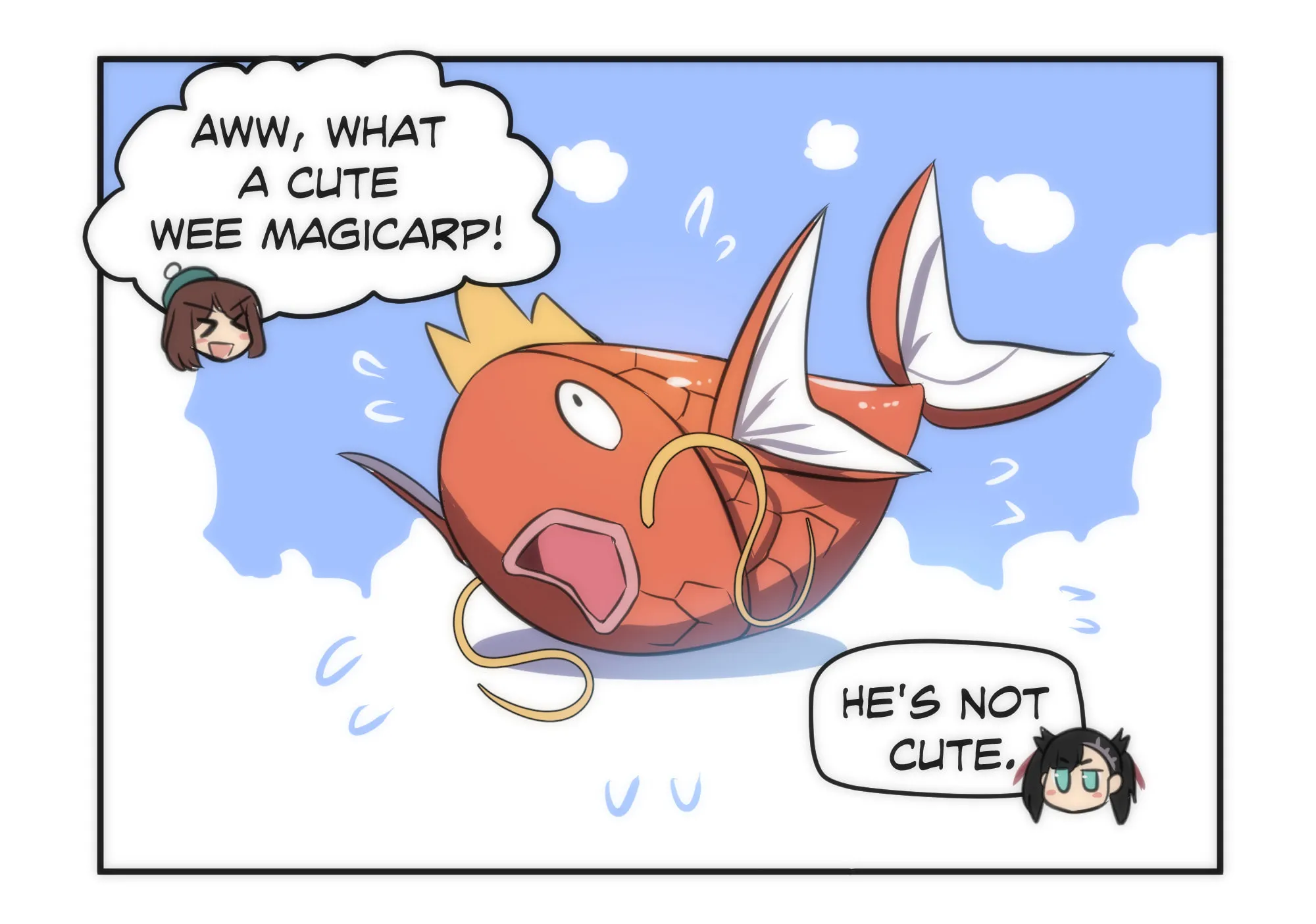 Read Meme Girls (Colored) chapter 17 image 2 on Lezhin