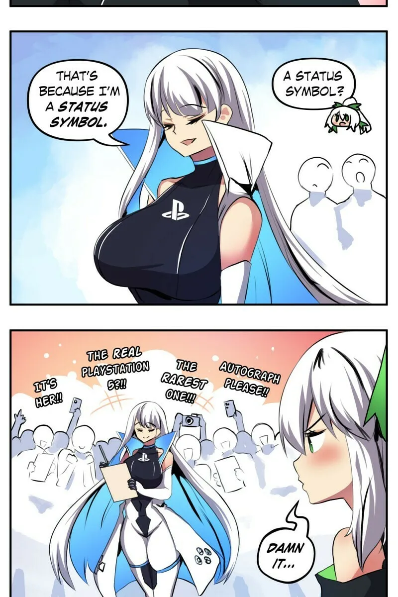 Read Meme Girls (Colored) chapter 183 image 3 on Lezhin