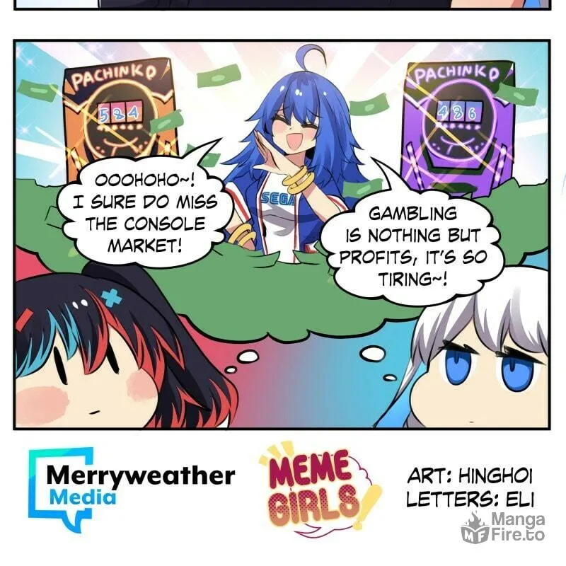 Read Meme Girls (Colored) chapter 184 image 4 on Lezhin