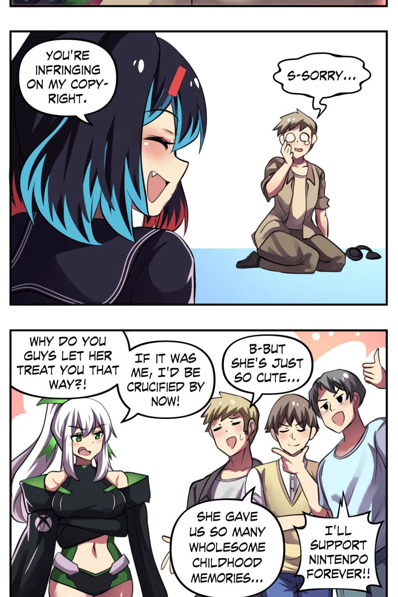 Read Meme Girls (Colored) chapter 217 image 3 on Lezhin