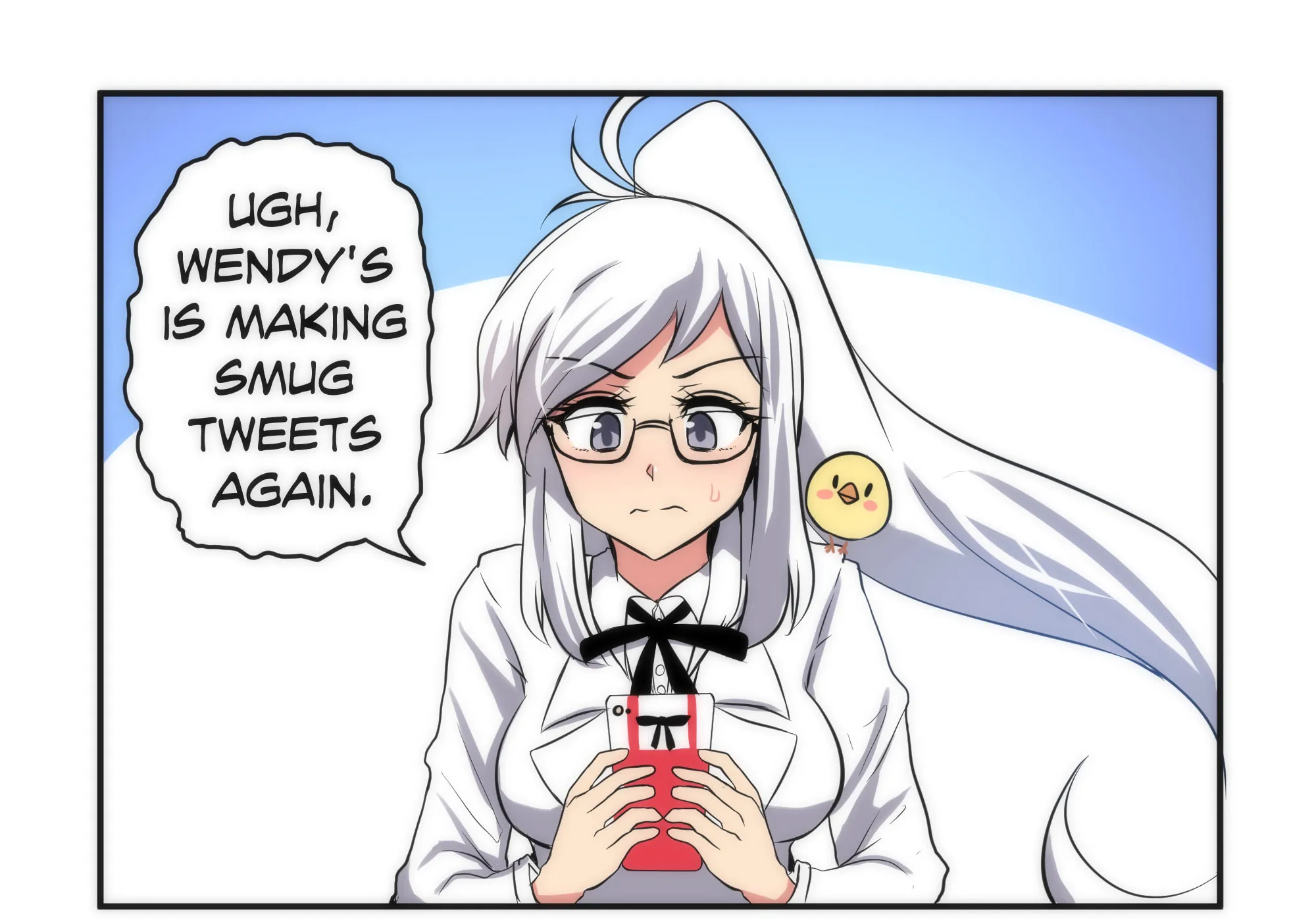 Read Meme Girls (Colored) chapter 23 image 1 on Lezhin