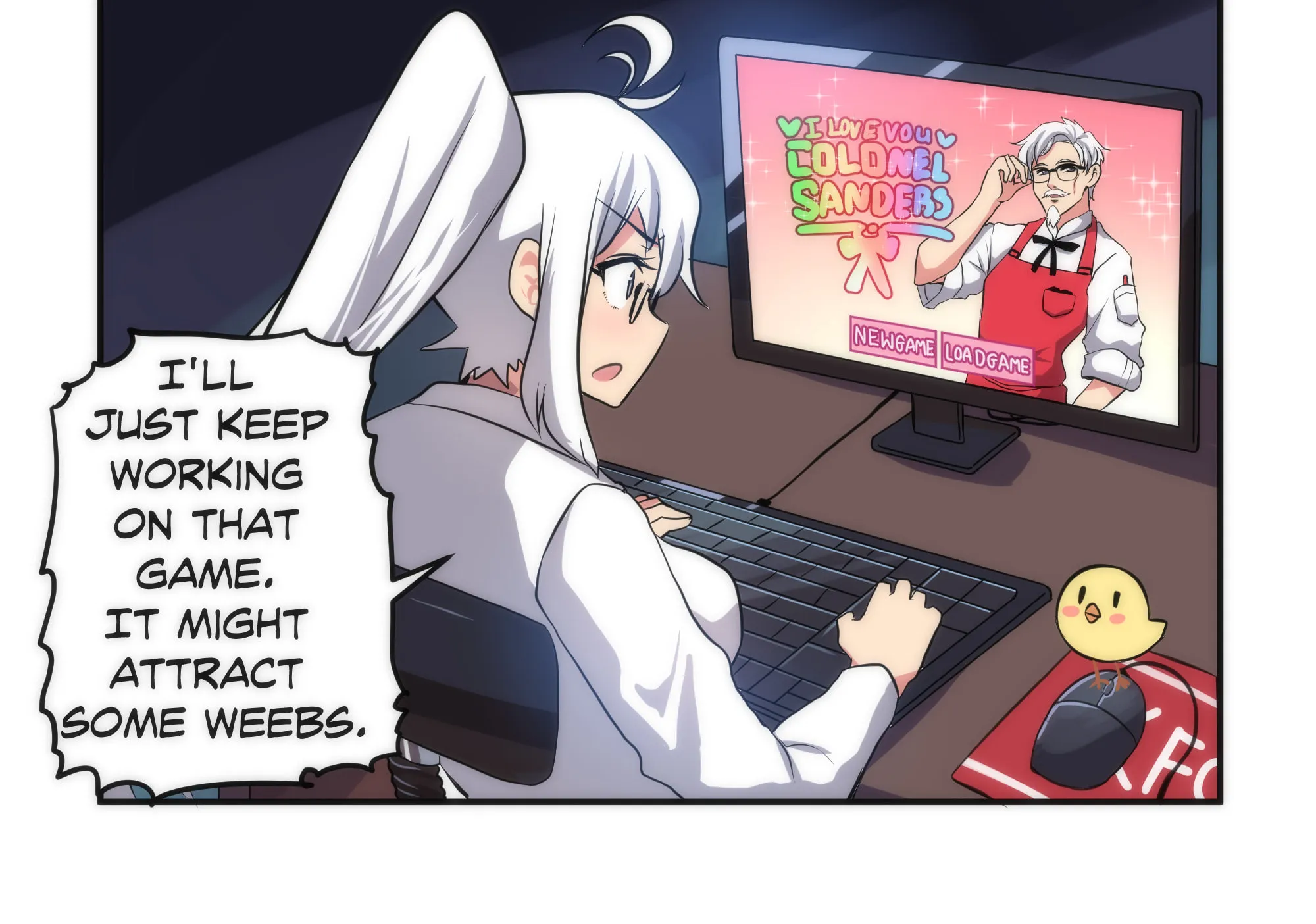 Read Meme Girls (Colored) chapter 23 image 4 on Lezhin