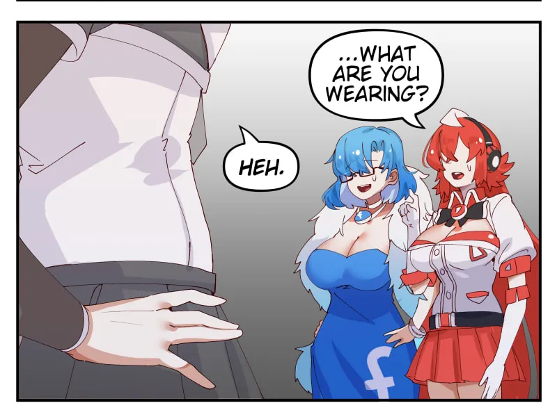 Read Meme Girls (Colored) chapter 245 image 1 on Lezhin