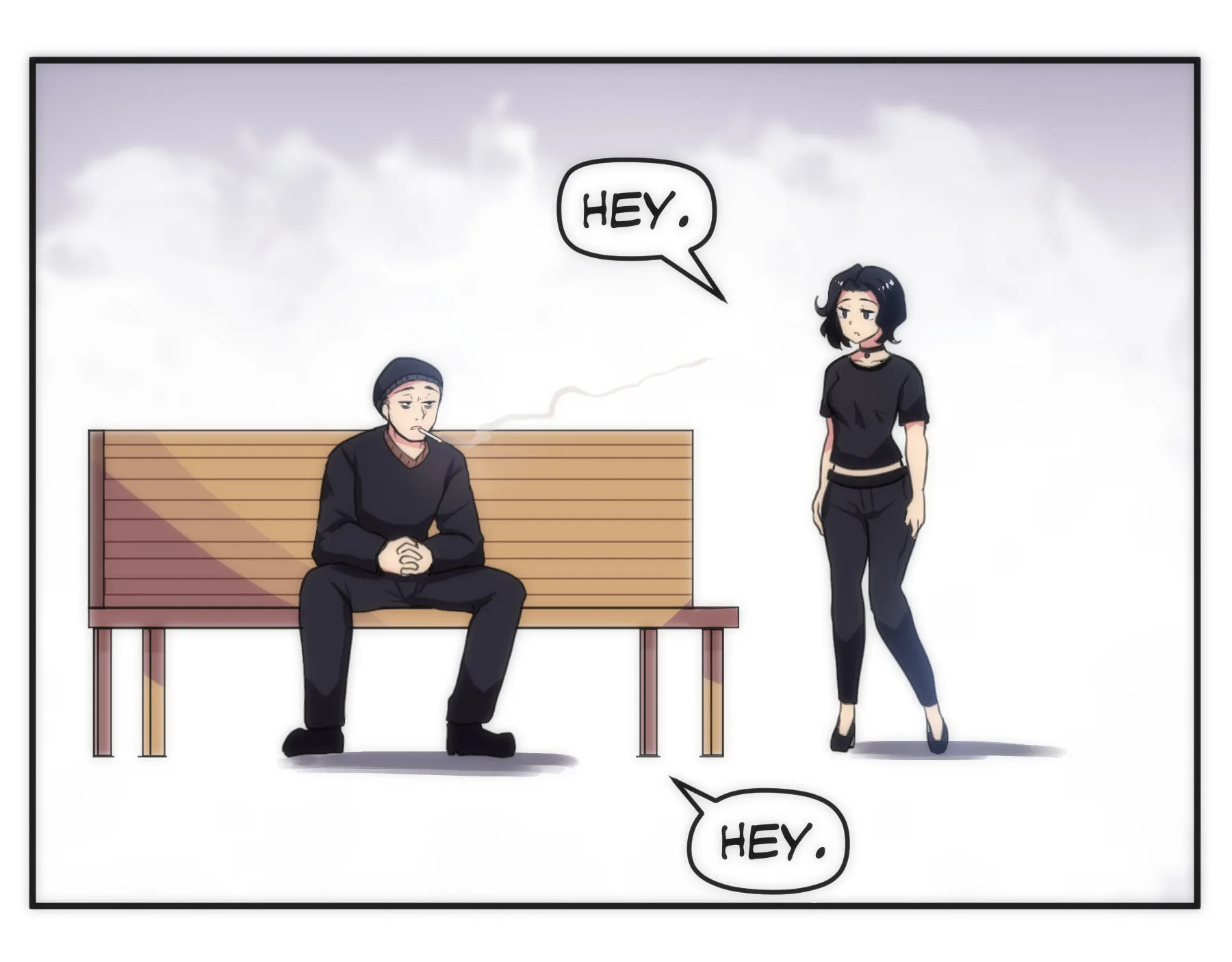 Read Meme Girls (Colored) chapter 32.5 image 1 on Lezhin