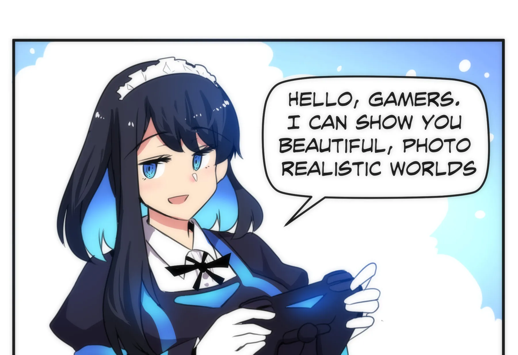 Read Meme Girls (Colored) chapter 34 image 2 on Lezhin