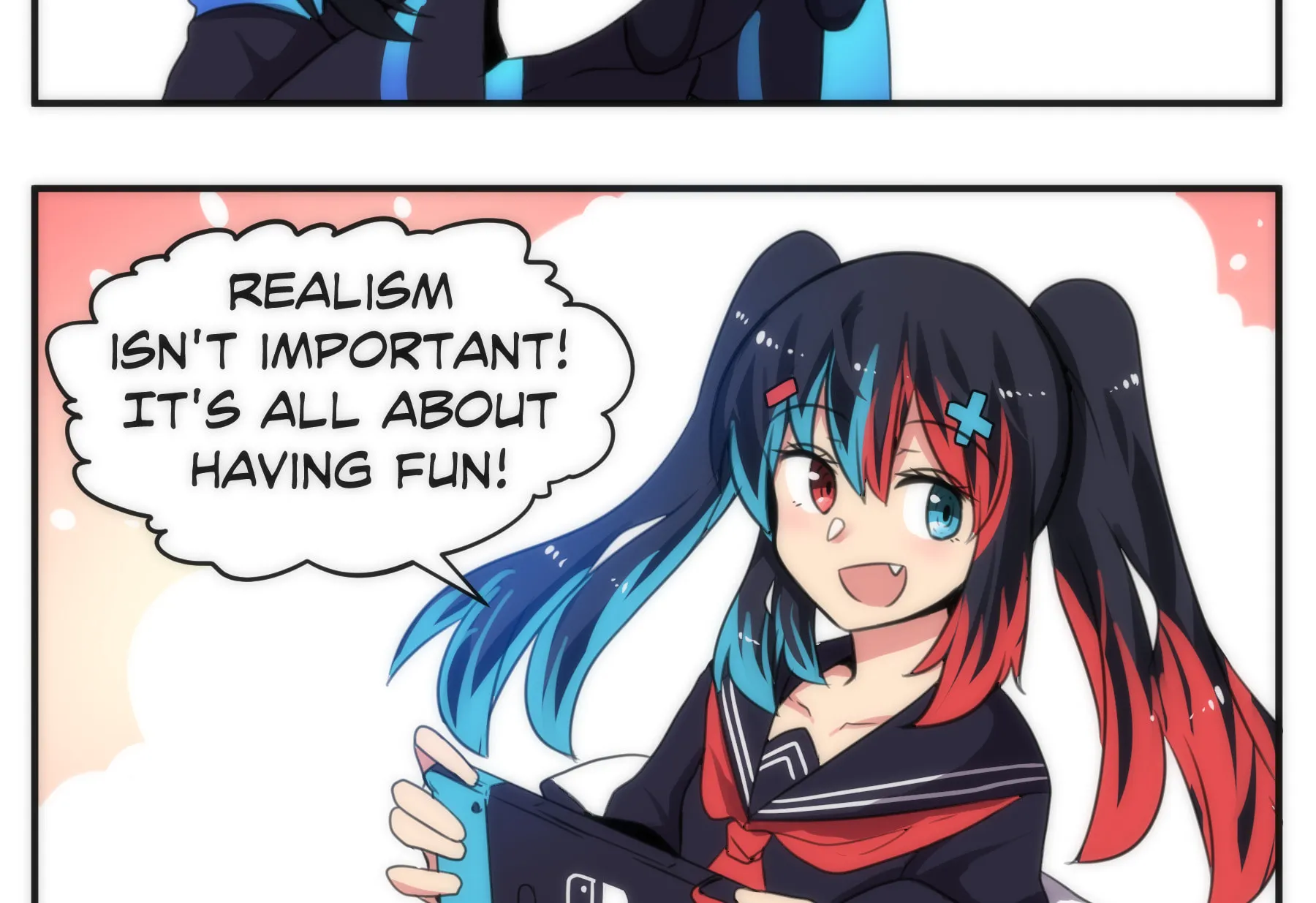Read Meme Girls (Colored) chapter 34 image 3 on Lezhin