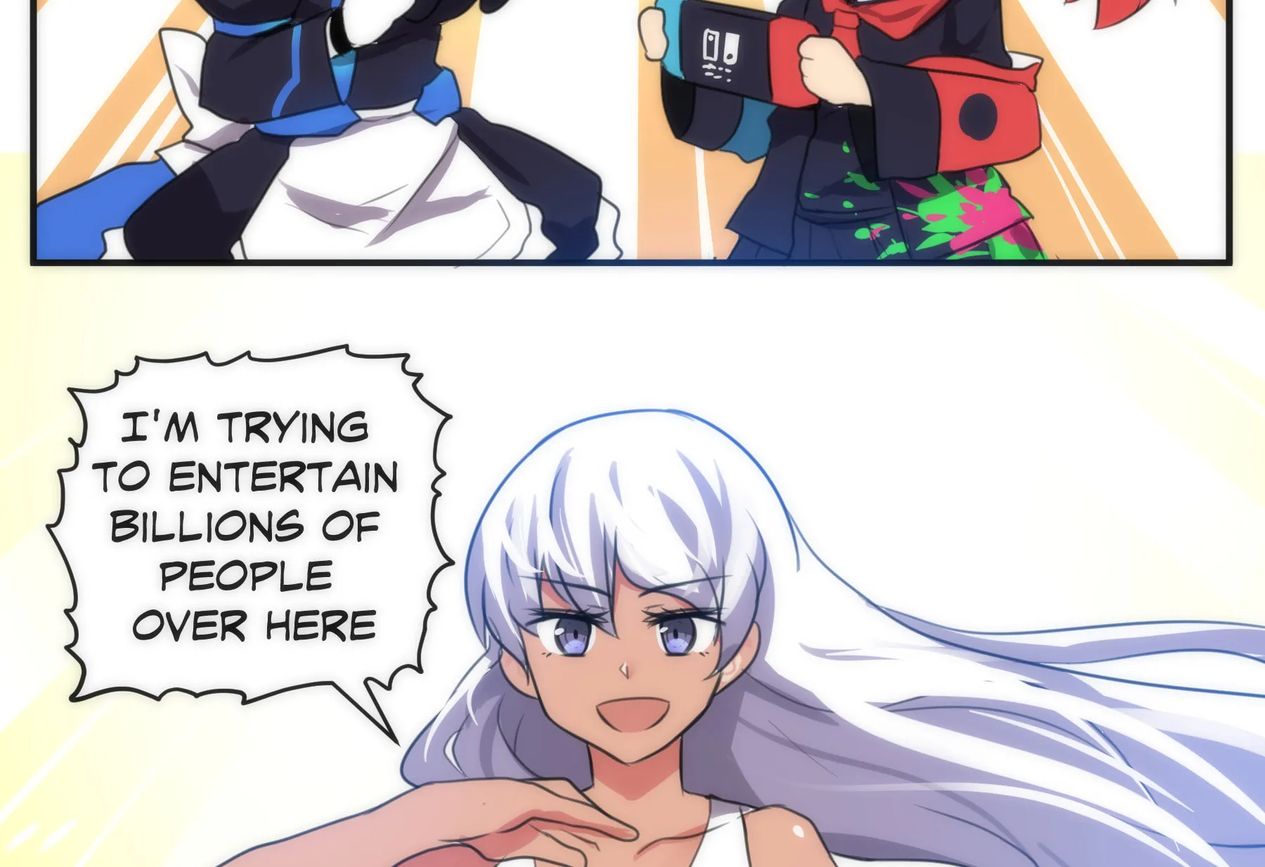 Read Meme Girls (Colored) chapter 34 image 5 on Lezhin