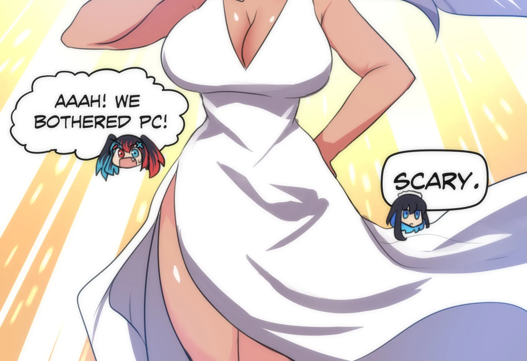 Read Meme Girls (Colored) chapter 34 image 6 on Lezhin