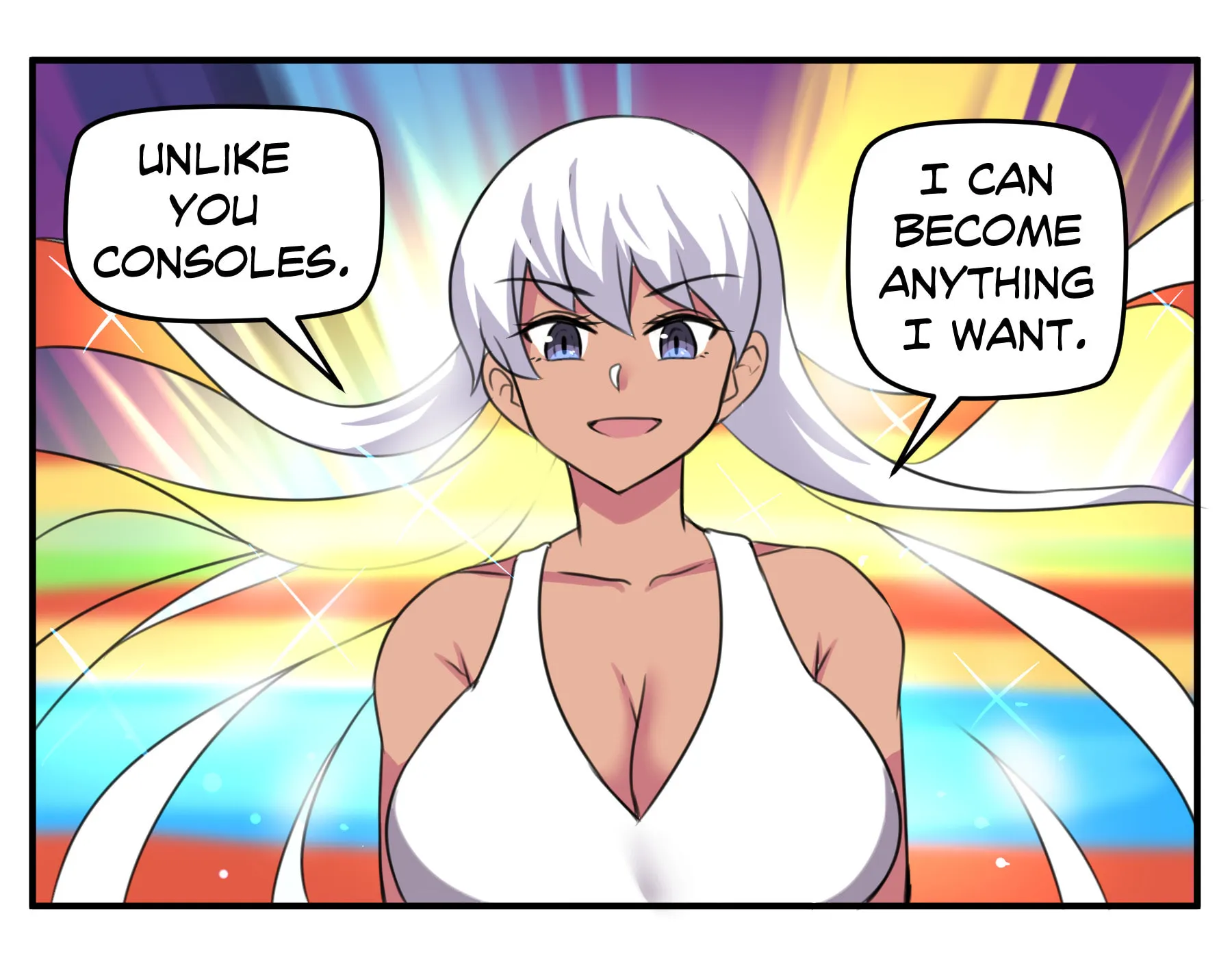 Read Meme Girls (Colored) chapter 36 image 3 on Lezhin