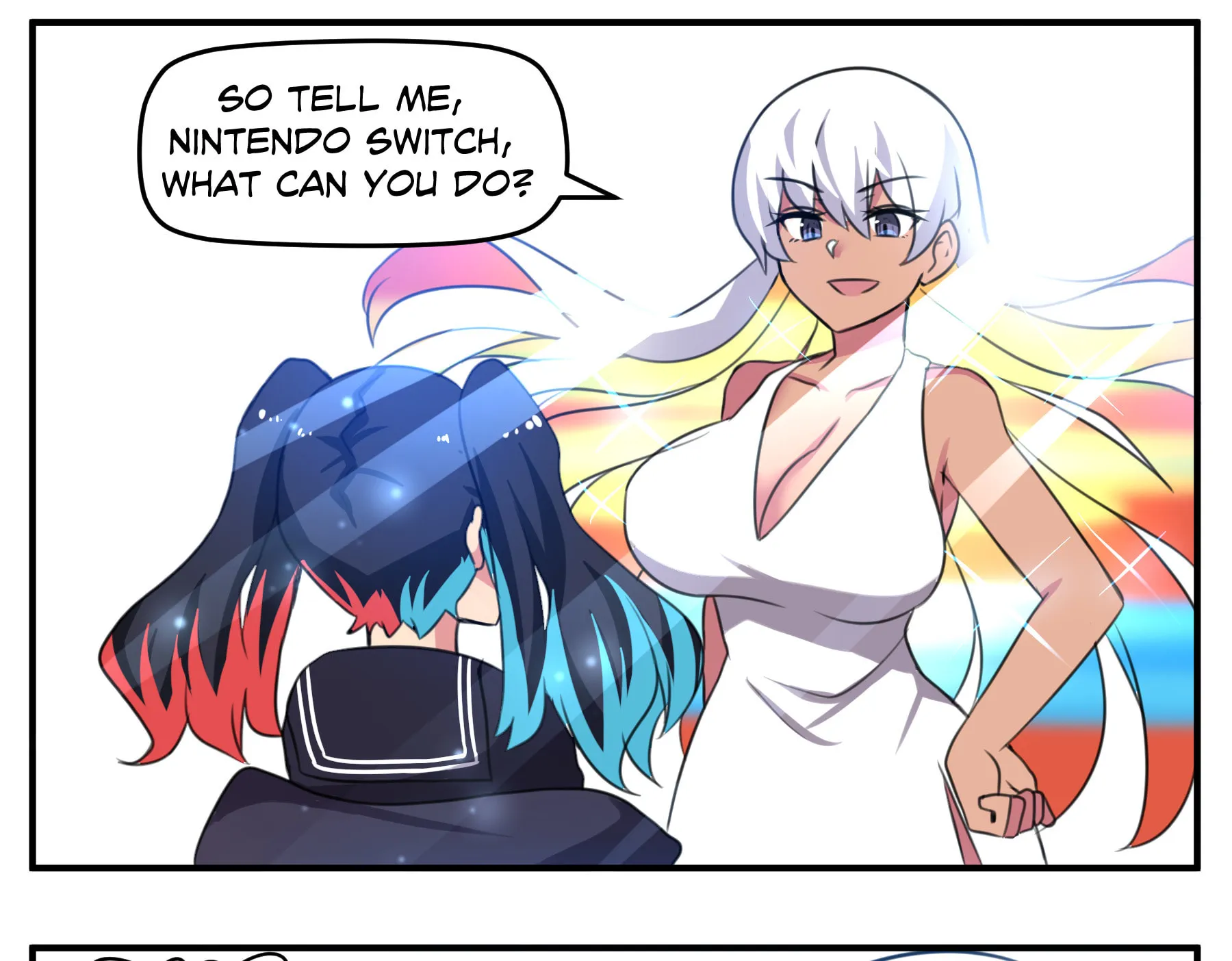 Read Meme Girls (Colored) chapter 36 image 4 on Lezhin