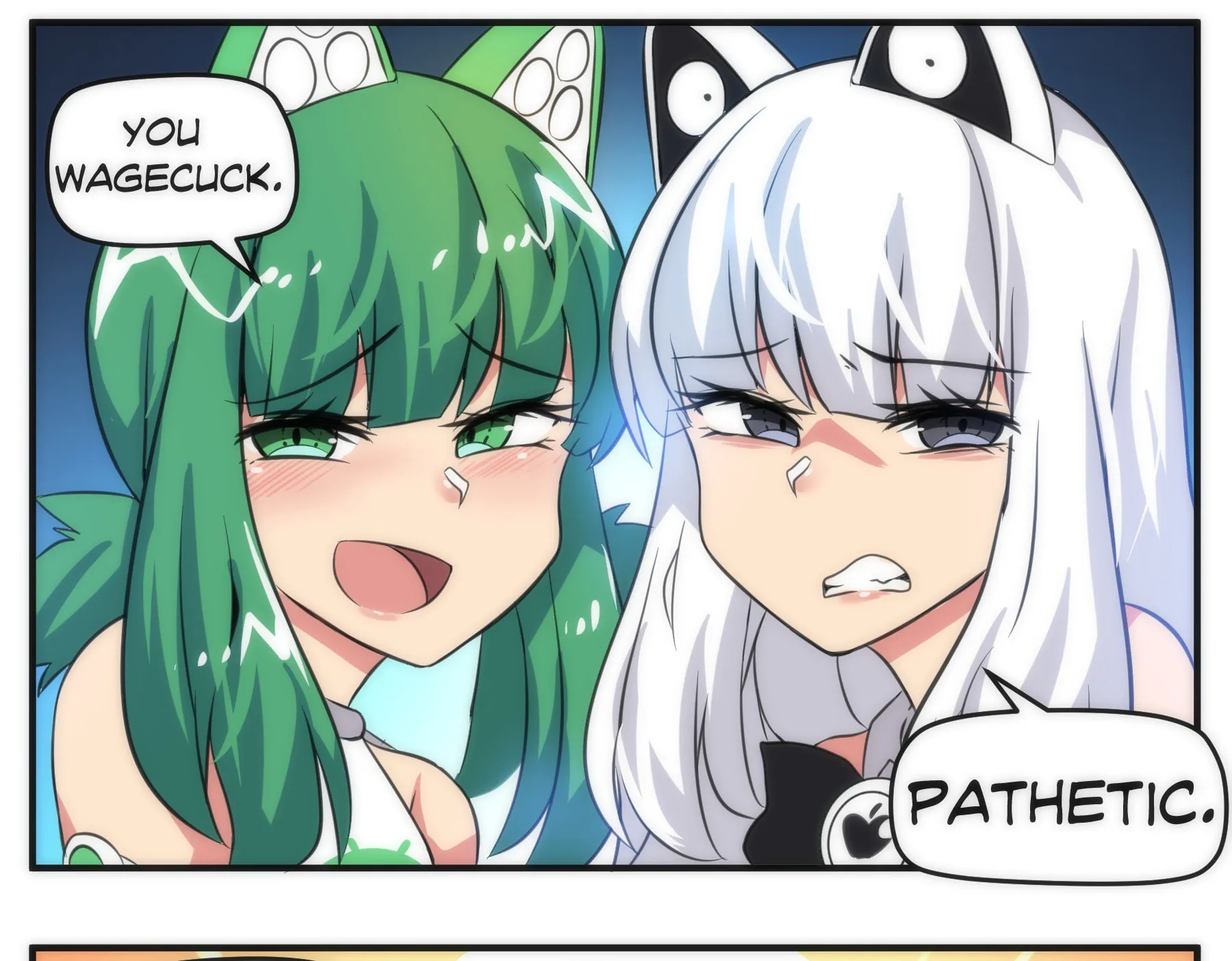 Read Meme Girls (Colored) chapter 37 image 3 on Lezhin