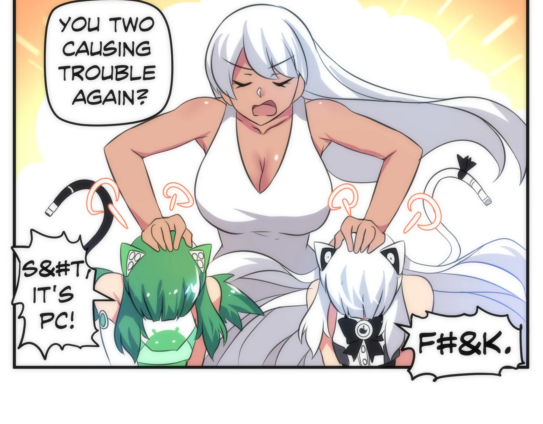 Read Meme Girls (Colored) chapter 37 image 4 on Lezhin