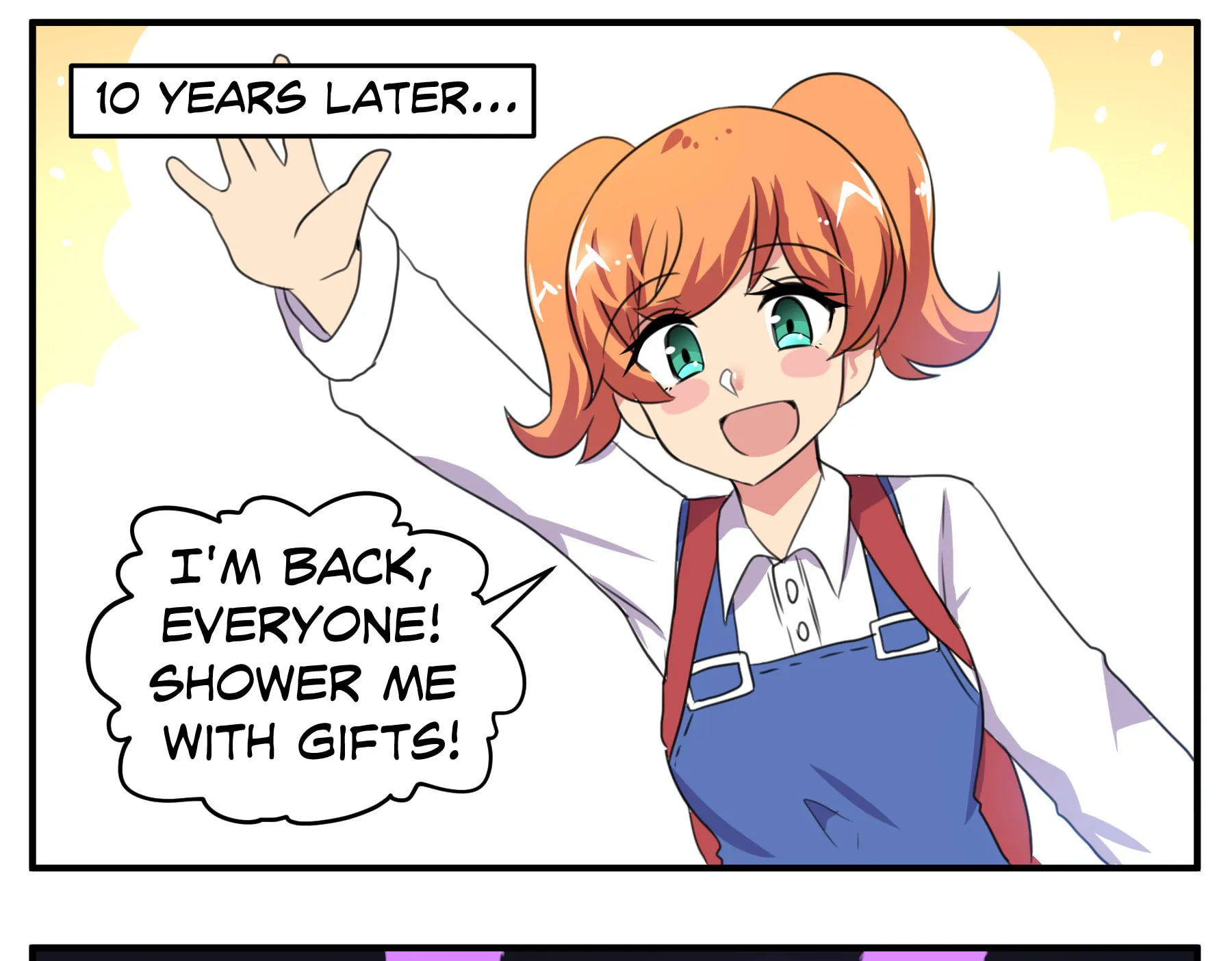Read Meme Girls (Colored) chapter 41 image 3 on Lezhin