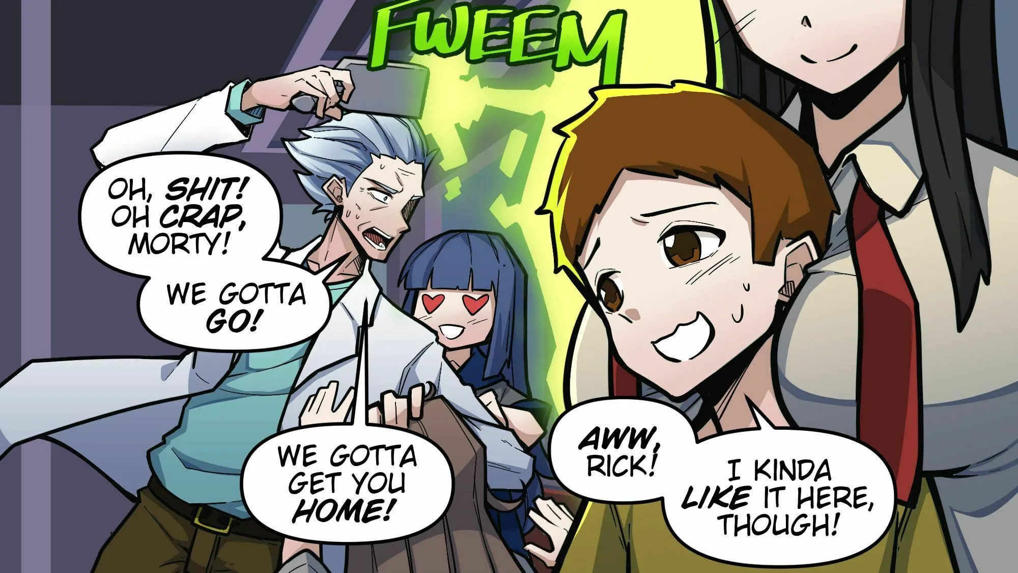 Read Meme Girls (Colored) chapter 43.2 image 2 on Lezhin