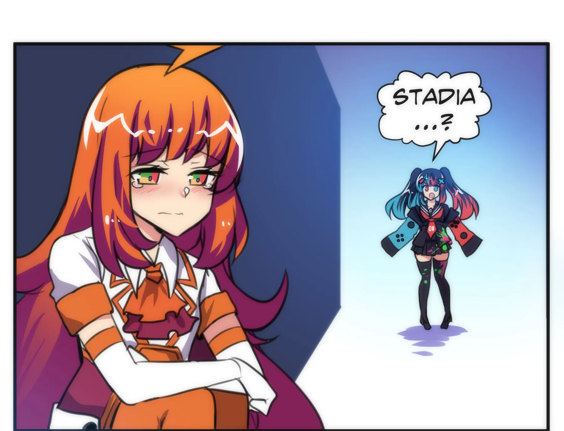 Read Meme Girls (Colored) chapter 47 image 1 on Lezhin