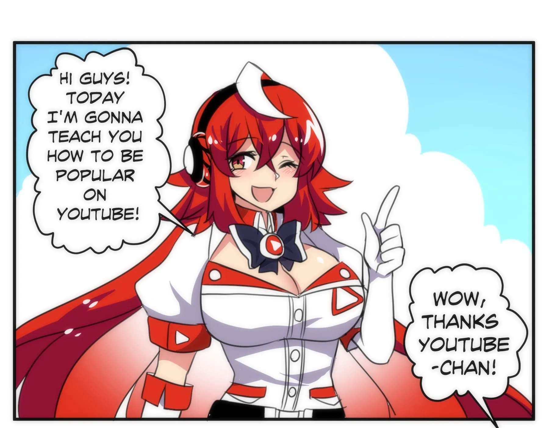 Read Meme Girls (Colored) chapter 49 image 1 on Lezhin