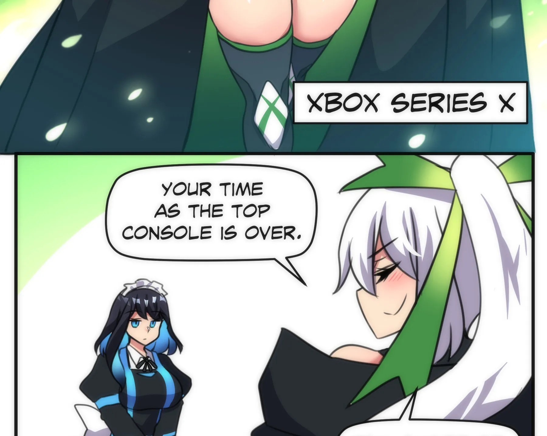 Read Meme Girls (Colored) chapter 51 image 2 on Lezhin