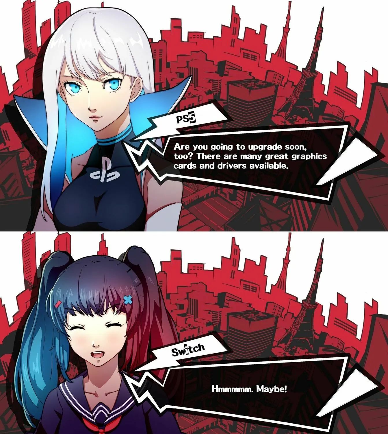Read Meme Girls (Colored) chapter 52.5 image 2 on Lezhin