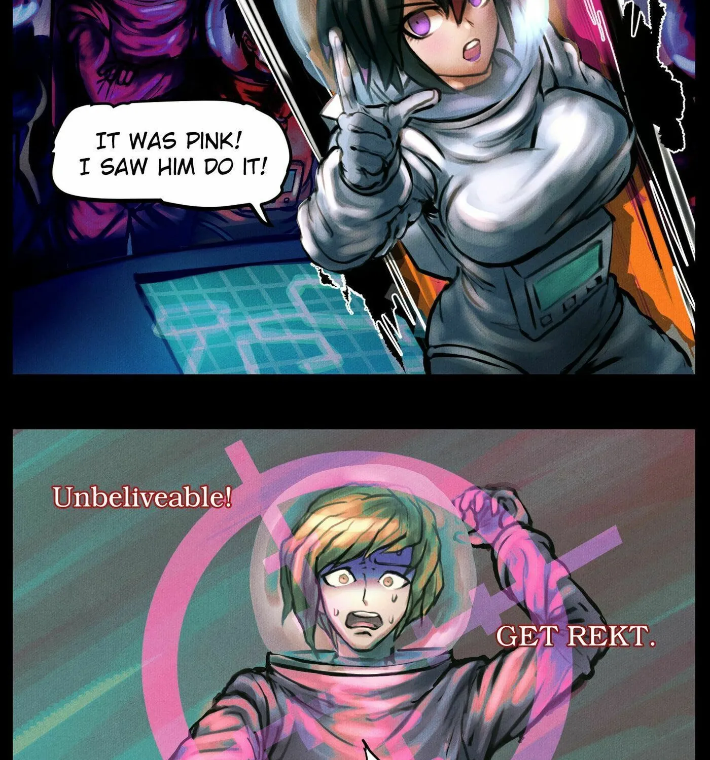 Read Meme Girls (Colored) chapter 65.1 image 5 on Lezhin