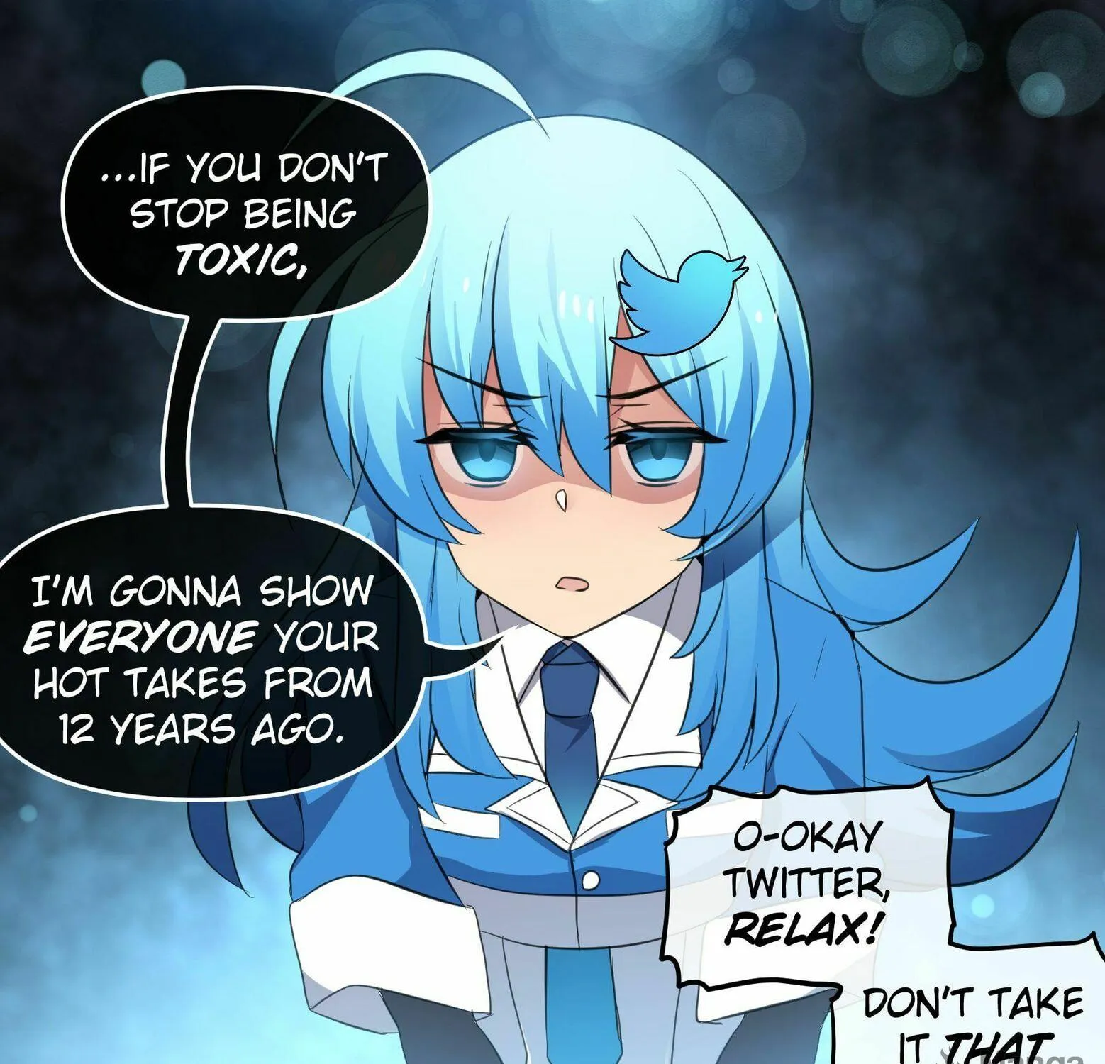 Read Meme Girls (Colored) chapter 65 image 5 on Lezhin