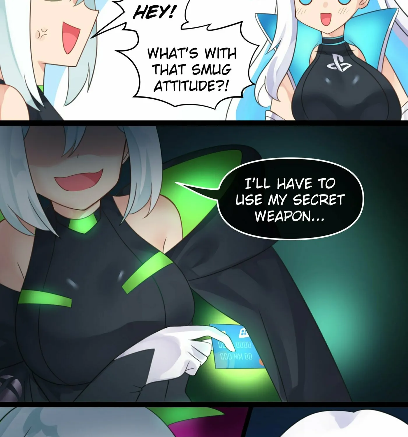 Read Meme Girls (Colored) chapter 69 image 1 on Lezhin
