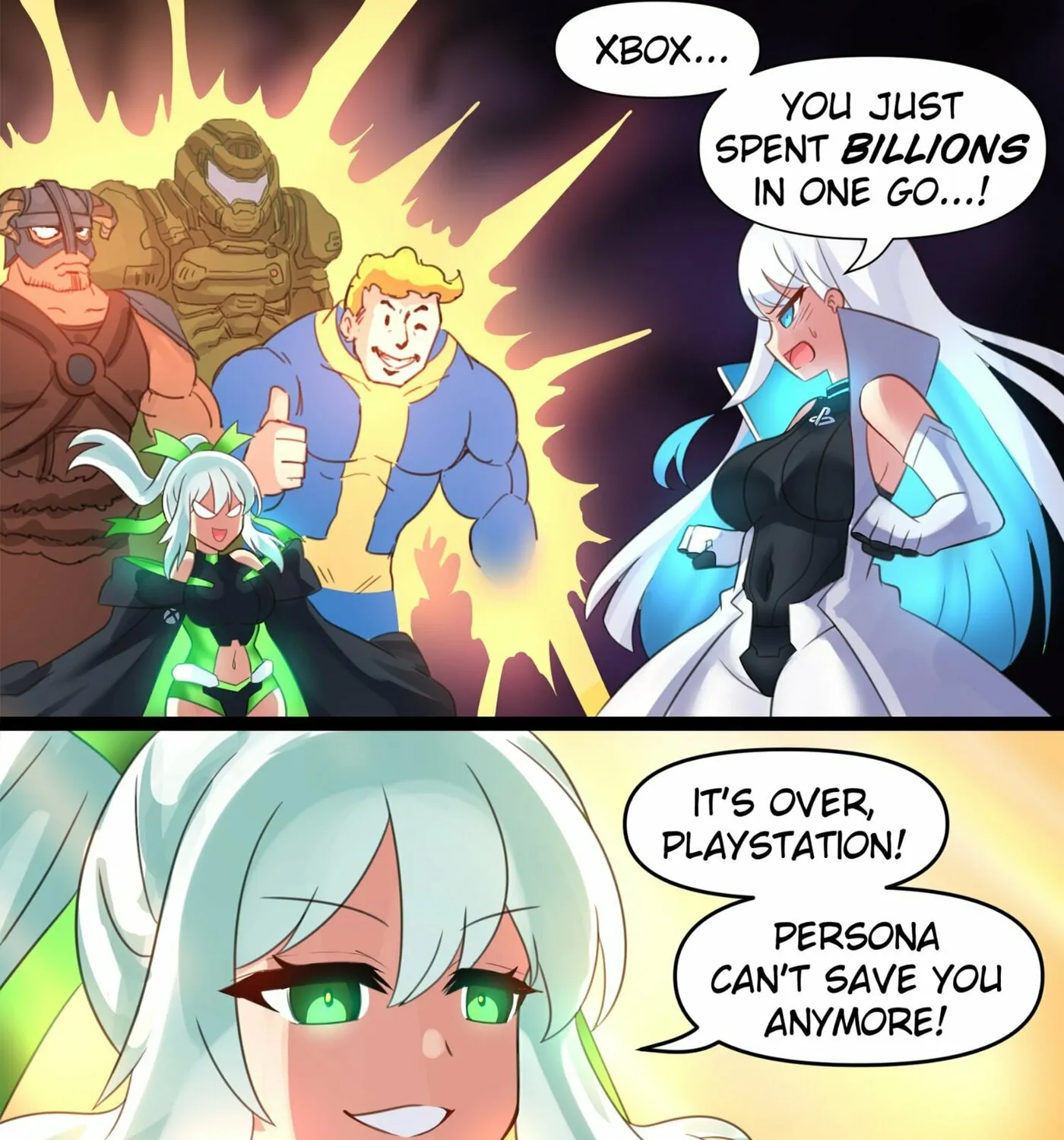 Read Meme Girls (Colored) chapter 69 image 6 on Lezhin