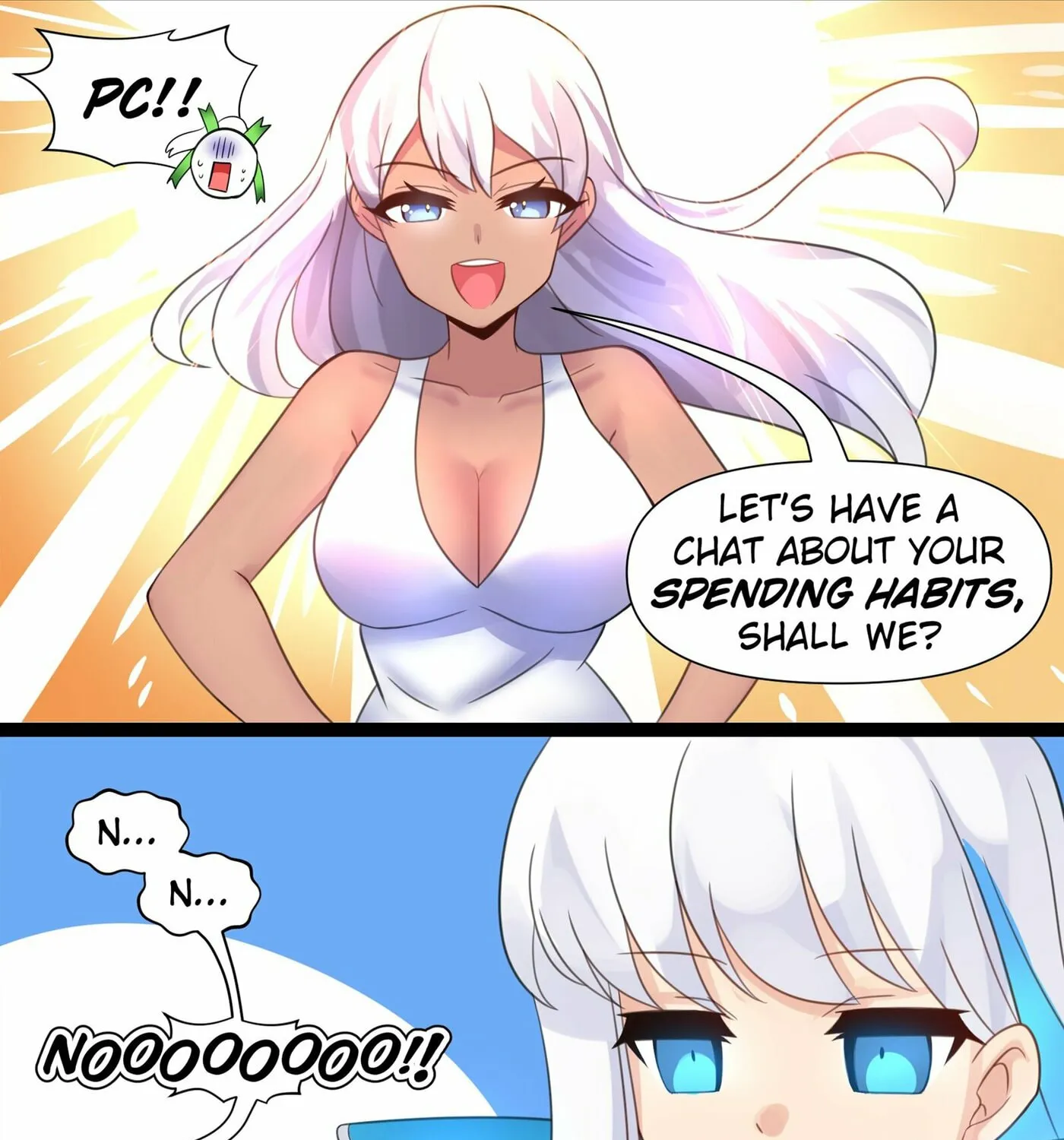 Read Meme Girls (Colored) chapter 69 image 9 on Lezhin