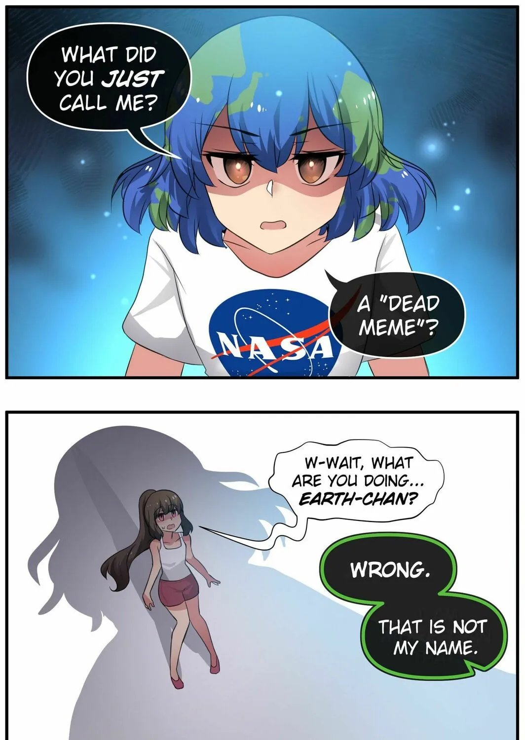 Read Meme Girls (Colored) chapter 71 image 1 on Lezhin