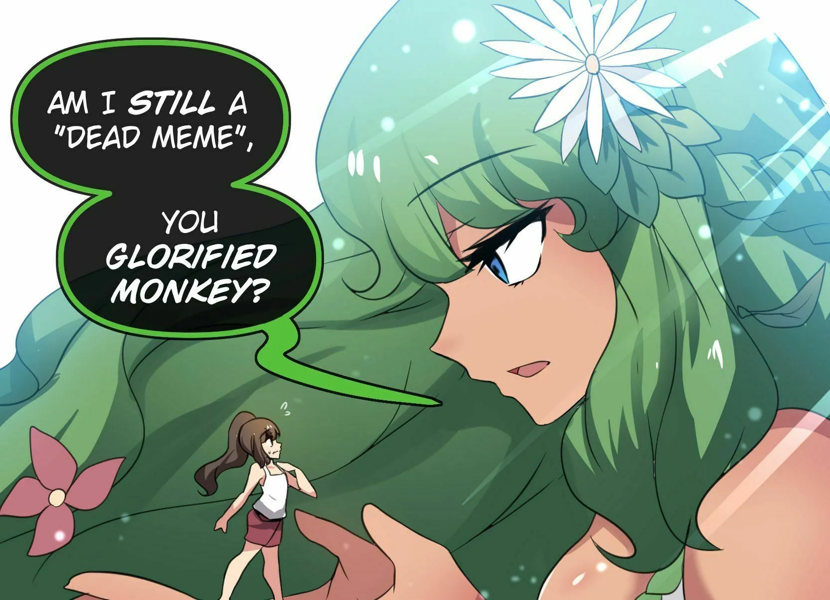 Read Meme Girls (Colored) chapter 71 image 5 on Lezhin