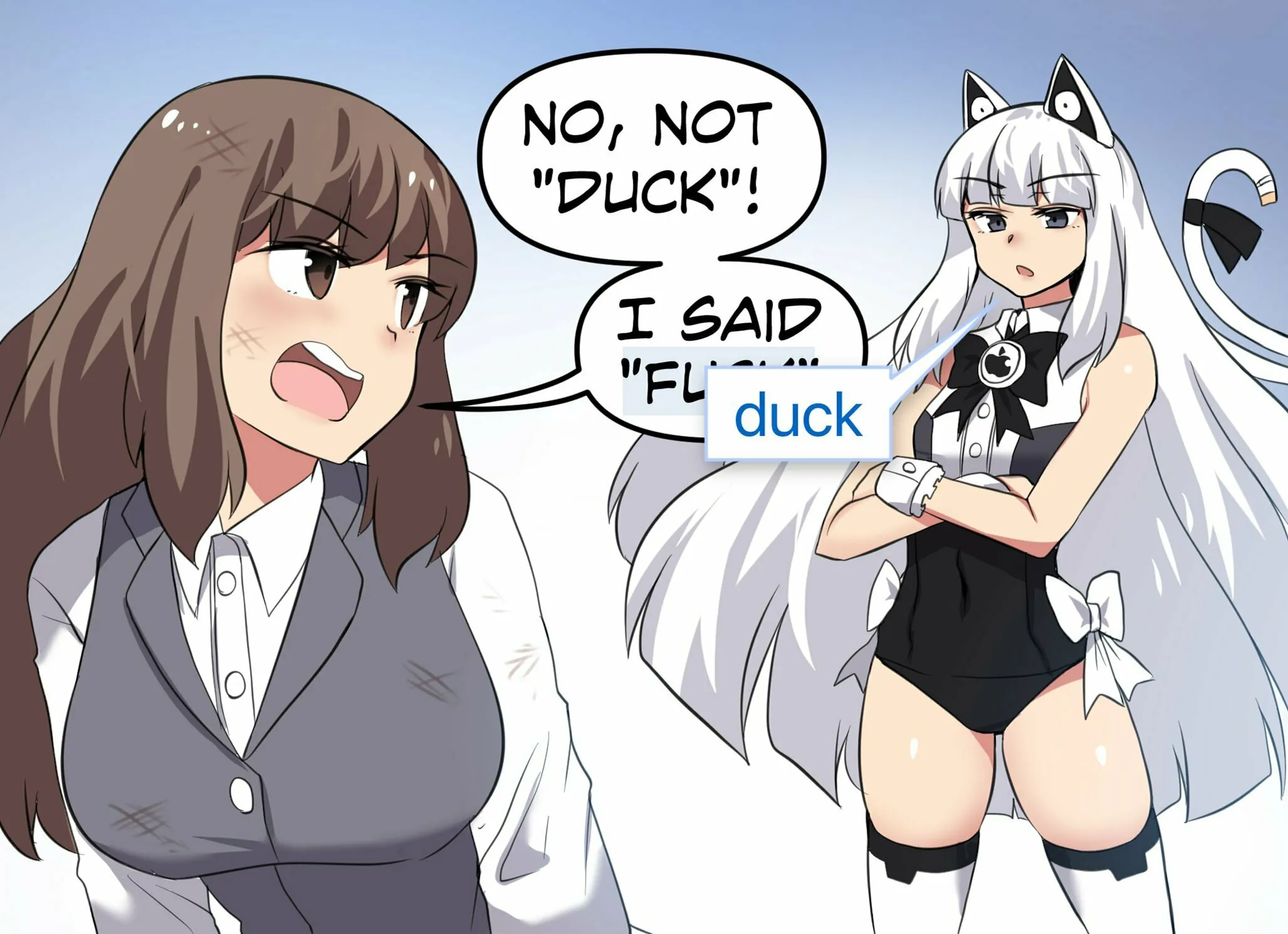 Read Meme Girls (Colored) chapter 73 image 2 on Lezhin