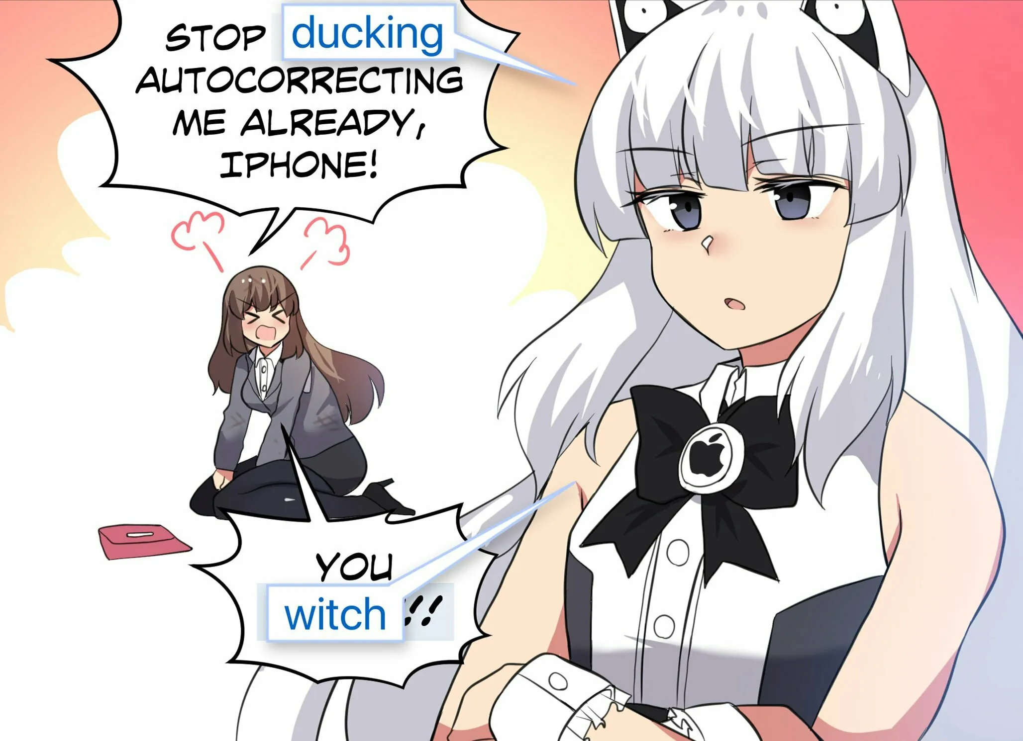 Read Meme Girls (Colored) chapter 73 image 3 on Lezhin