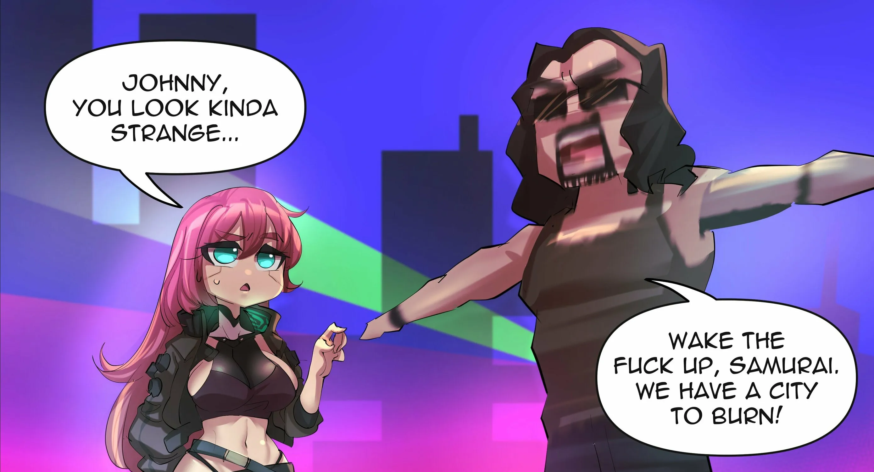 Read Meme Girls (Colored) chapter 77.3 image 2 on Lezhin