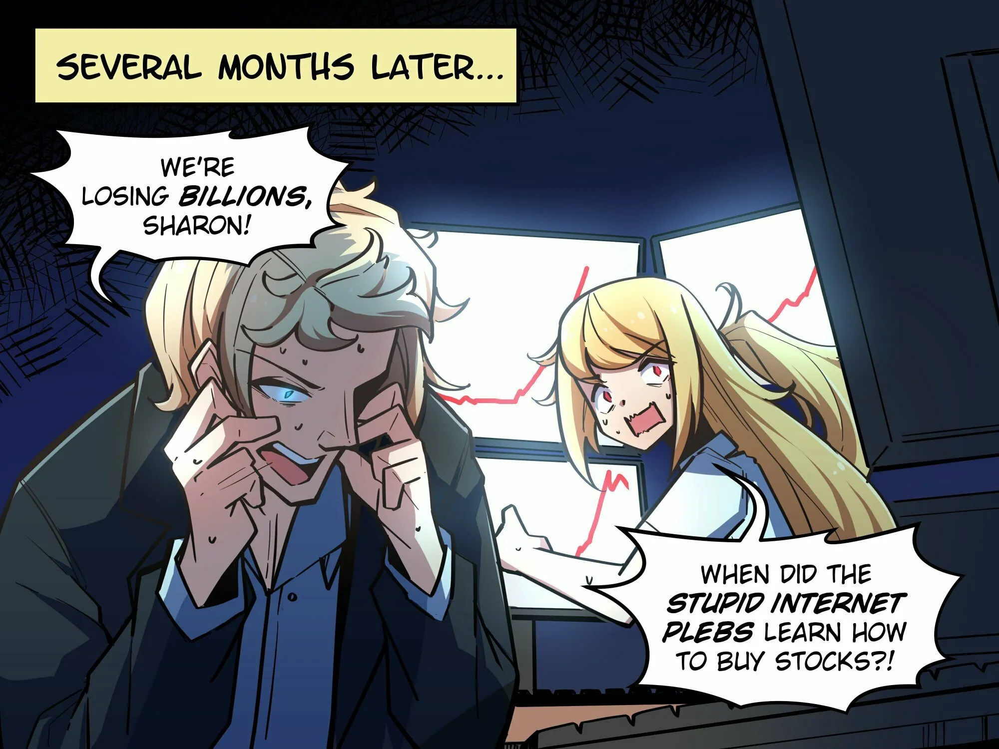 Read Meme Girls (Colored) chapter 83 image 2 on Lezhin