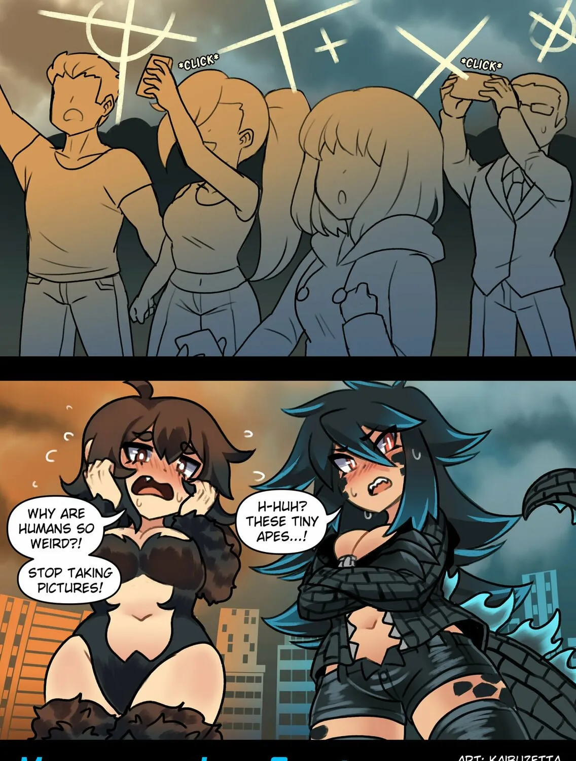 Read Meme Girls (Colored) chapter 88 image 6 on Lezhin
