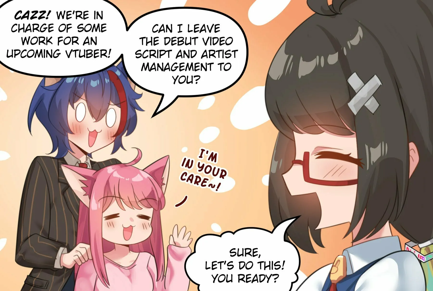 Read Meme Girls (Colored) chapter 97.5 image 1 on Lezhin
