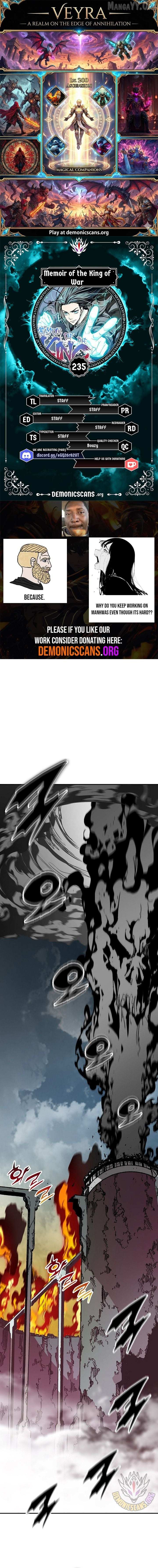 Memoir Of The King Of War Chapter 235 page 2 - 