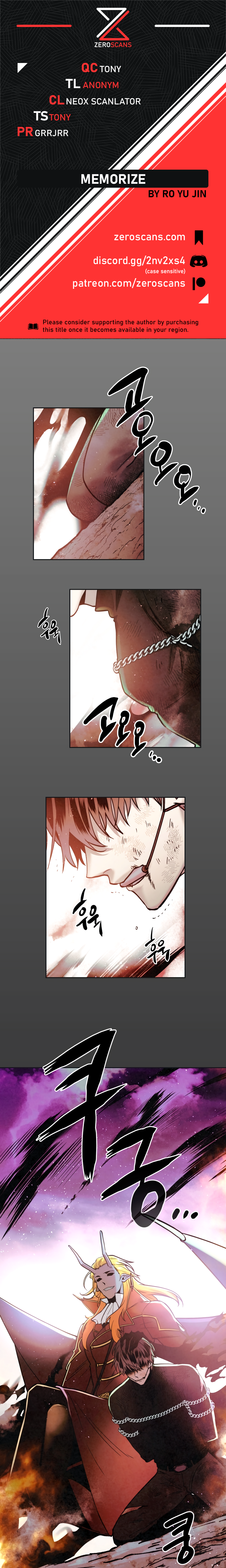Read MEMORIZE chapter 0 image 0 on Lezhin