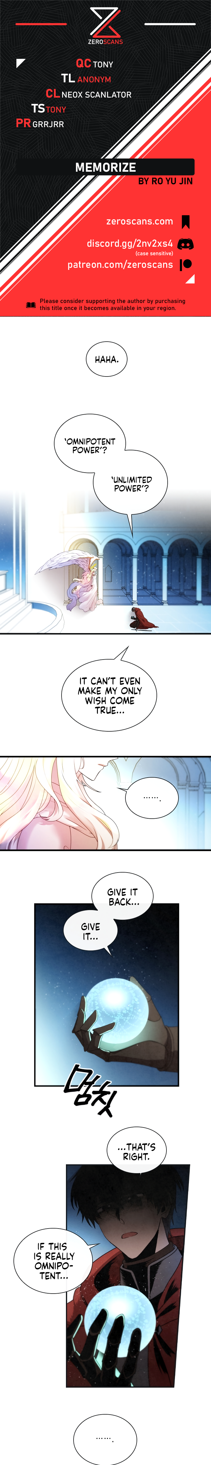 Read MEMORIZE chapter 1 image 0 on Lezhin